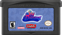 Sky Dancers GameBoy Advance  box art